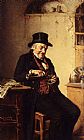 Hermann Kern The Thirsty Reader painting